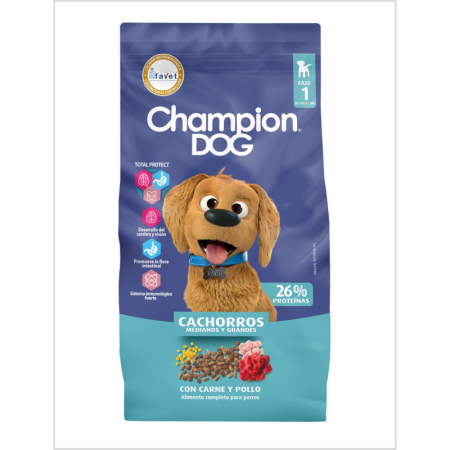 Champion Cachorro 18 Kilos